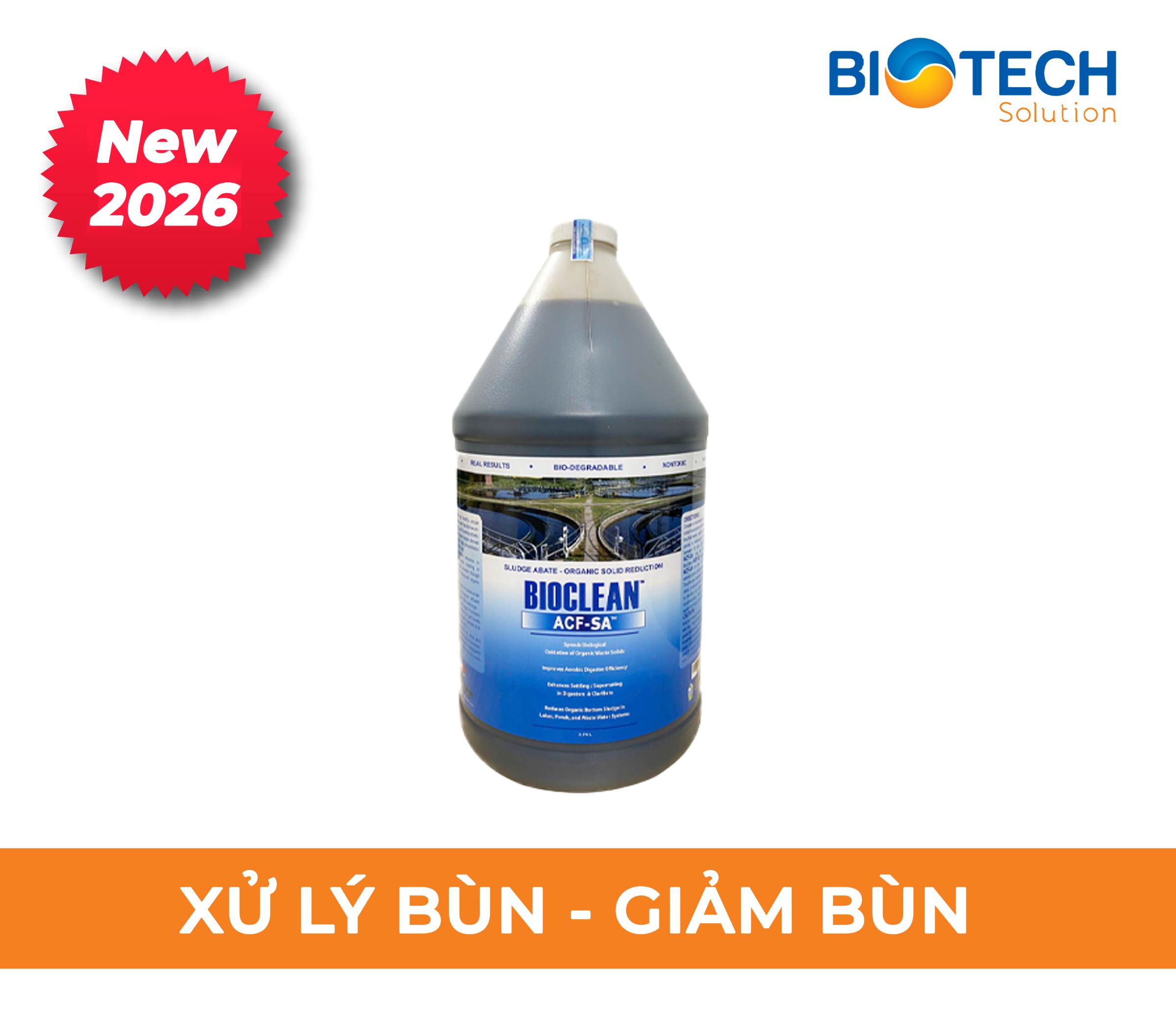 Bioclean SA vi sinh xử lý bùn